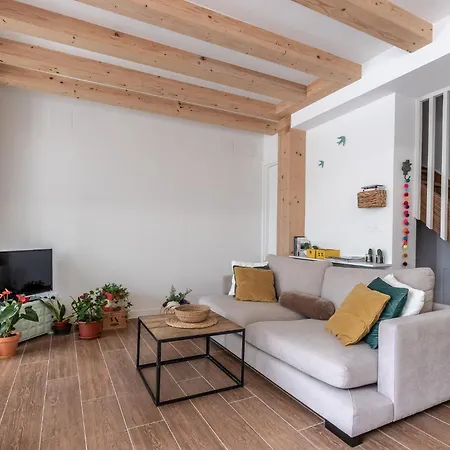 Ideal & Soleado Duplex Con Jardin Plentzia